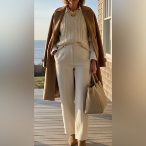 Club Monaco Merino Wool & Alpaca Blend Cable Knit Tunic - XS